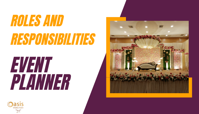 roles and responsibilities of an Event planner