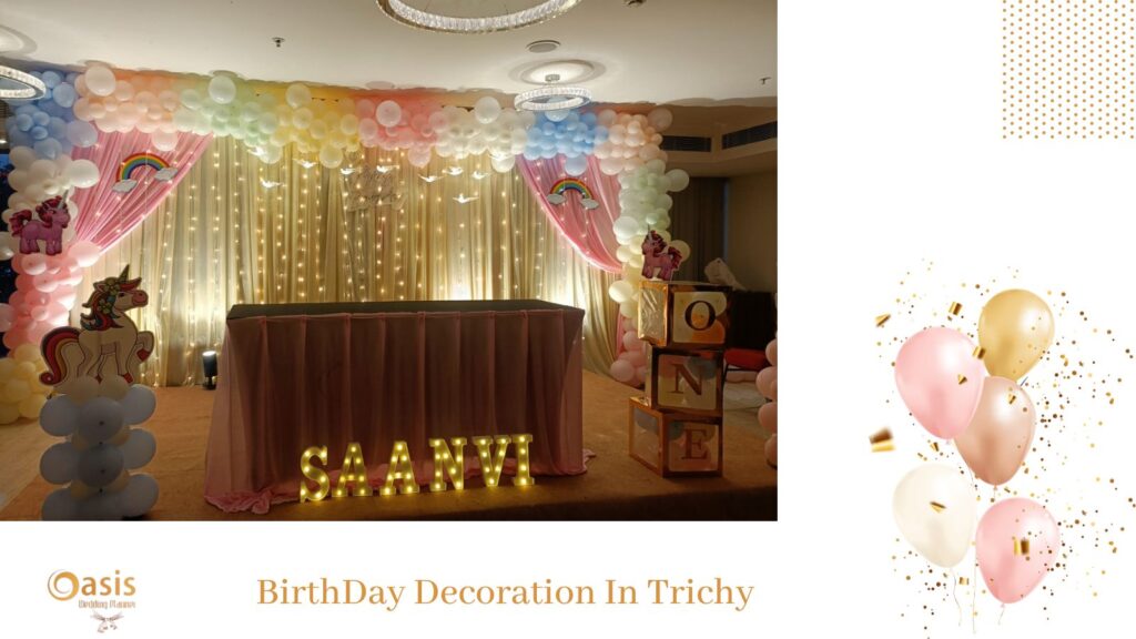 birthday decoration in trichy