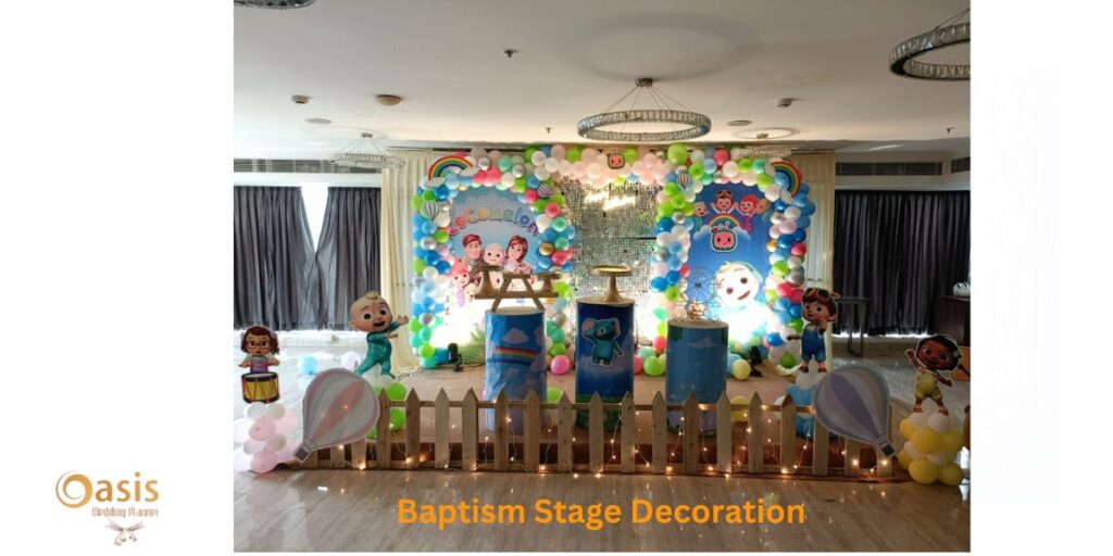 Baptism Stage Decoration: Creating a Sacred and Memorable Atmosphere