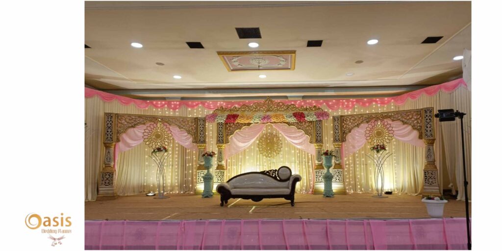 Stage for Mehndi Celebrations