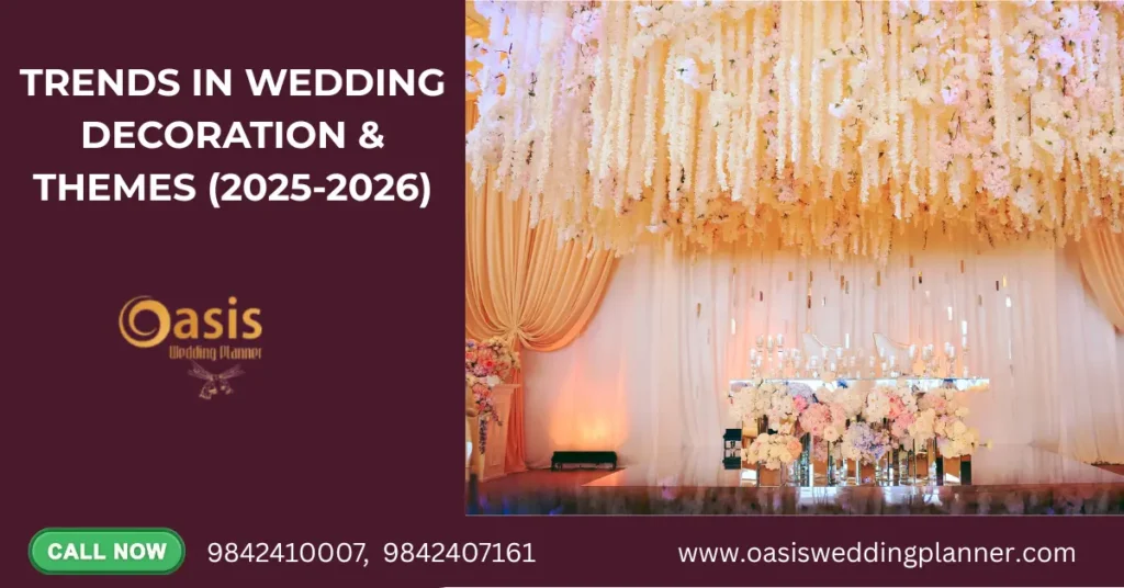 Trends in Wedding Decoration & Themes (2025-2026) 3 Trends in Wedding Decoration Themes 2025 2026